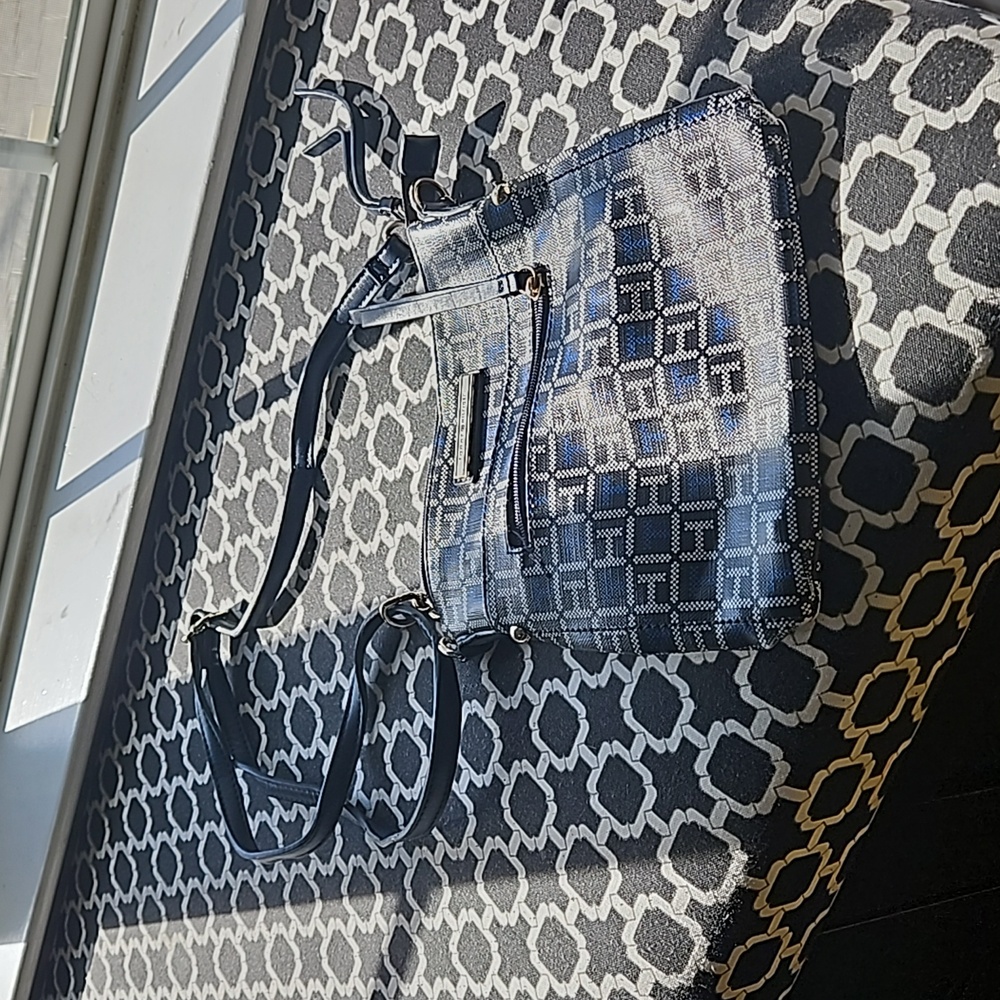 Blue TH Crossbody